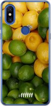 Xiaomi Mi Mix 3 Hoesje Transparant TPU Case - Lemon & Lime #ffffff