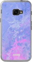 Samsung Galaxy Xcover 4 Hoesje Transparant TPU Case - Purple and Pink Water #ffffff