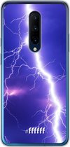 OnePlus 7 Pro Hoesje Transparant TPU Case - Thunderbolt #ffffff