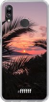 Huawei P20 Lite (2018) Hoesje Transparant TPU Case - Pretty Sunset #ffffff