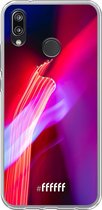 Huawei P20 Lite (2018) Hoesje Transparant TPU Case - Light Show #ffffff