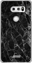 LG V30 (2017) Hoesje Transparant TPU Case - Shattered Marble #ffffff