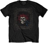 Grateful Dead Heren Tshirt -L- Bertha With Logo Box Zwart