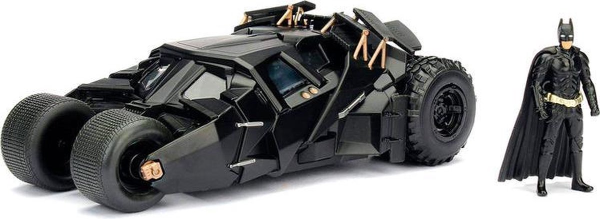 DC Comics - Ensemble de jeu Crusader Batmobile avec une figurine Batman  unique de 10,2