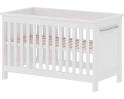 Product: Cabino Babybed / Ledikant Noël verstelbare bodem 60x120 cm - Wit, van het merk