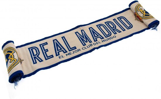 Taylors - Écharpe de football Real Madrid CF (Blauw) | bol.com