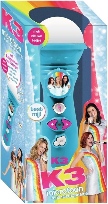 K3 : microfoon met stemopname - Roller Disco