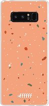 Samsung Galaxy Note 8 Hoesje Transparant TPU Case - Terrazzo N°10 #ffffff