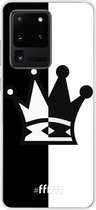 6F hoesje - geschikt voor Samsung Galaxy S20 Ultra -  Transparant TPU Case - Chess #ffffff