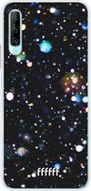 Huawei P Smart Pro Hoesje Transparant TPU Case - Galactic Bokeh #ffffff