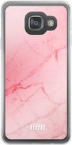 Samsung Galaxy A3 (2016) Hoesje Transparant TPU Case - Coral Marble #ffffff