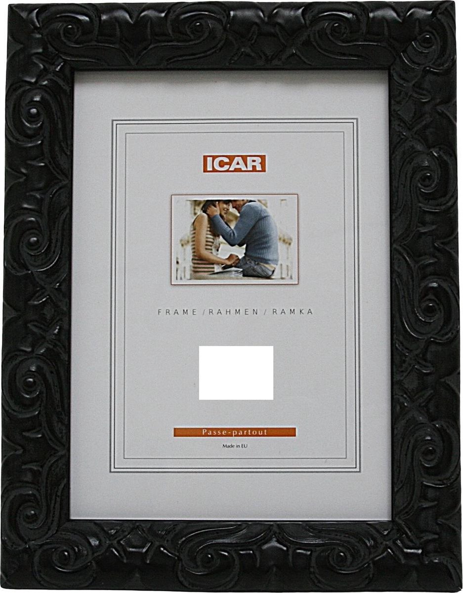 Icar Kunststof Fotolijst EXC Antraciet 10x15 cm
