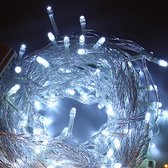 Set van Led gordijn van 10 meter LED Tuinverlichting / Sfeerverlichting voor Buiten-Binnen- 10M - Lichtslinger