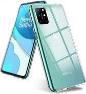 Transparant Dun TPU Hoesje Geschikt voor OnePlus 8T | Back Cover | Lichtgewicht | Ultra Dun Hoesje | Flexibel | Zacht TPU | Doorzichtig