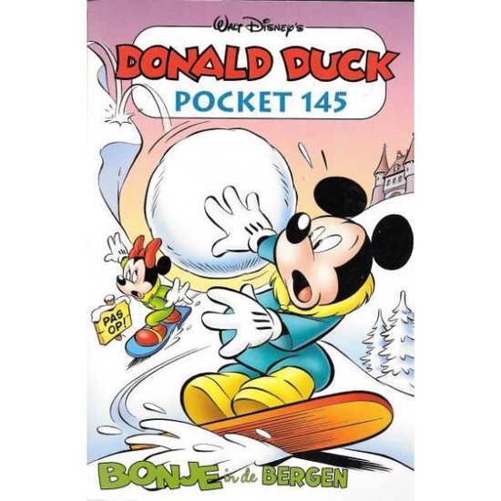 Cover van het boek 'Donald Duck Pocket / 145 Bonje in de bergen' van Walt Disney Studio’s