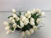 Kunstplantjes - 5 pcs - wit