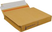 Envelobox - verzendenvelop A6 180x150x30 bruin 450gr - 50 stuks (alternatief brievenbusdoos)