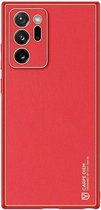 Dux Ducis Yolo Samsung Galaxy Note 20 Ultra Hoesje Back Cover Rood
