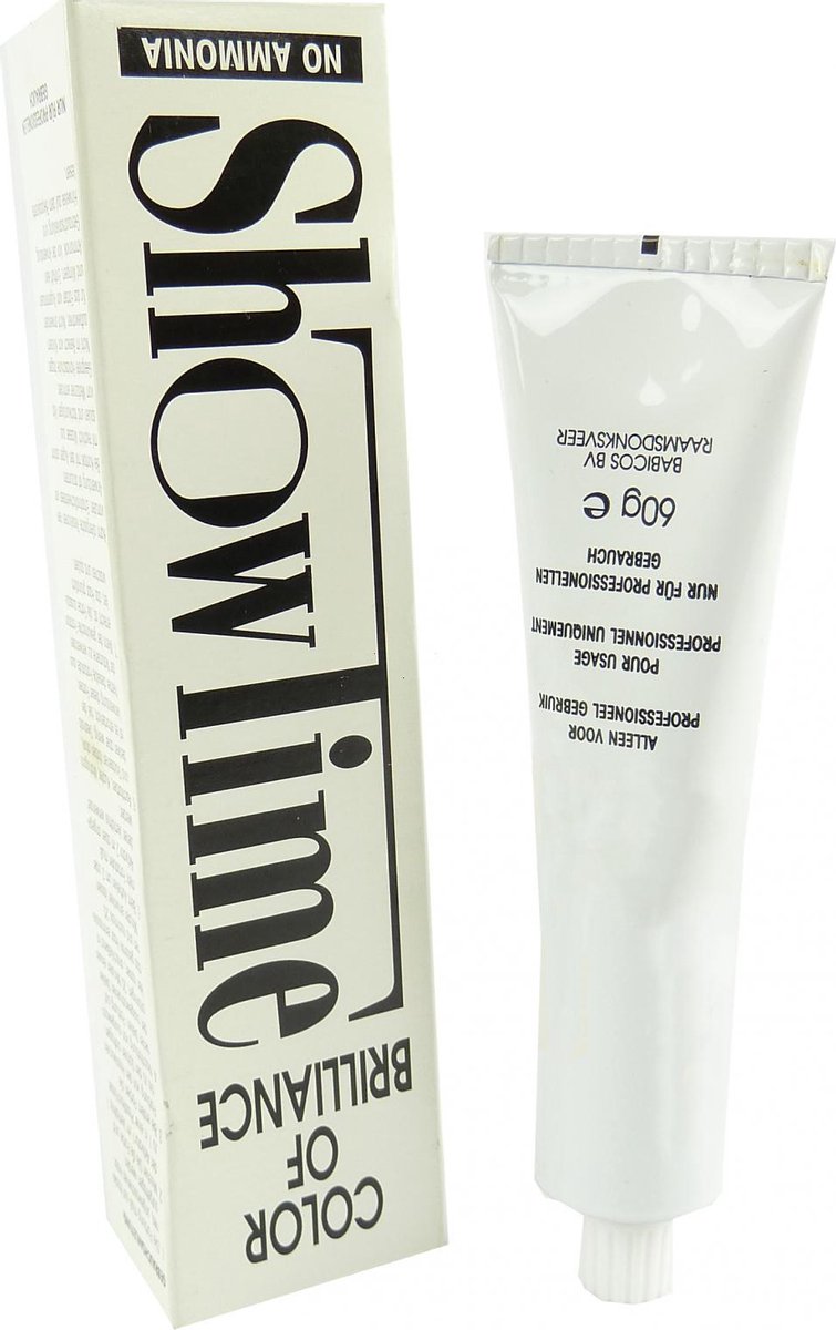 Showtime Color of Brilliance - kleur haar - kleuring - zonder ammoniak - 60g - 09/7 Very Light Blonde Brown / Sehr helles Blond Braun