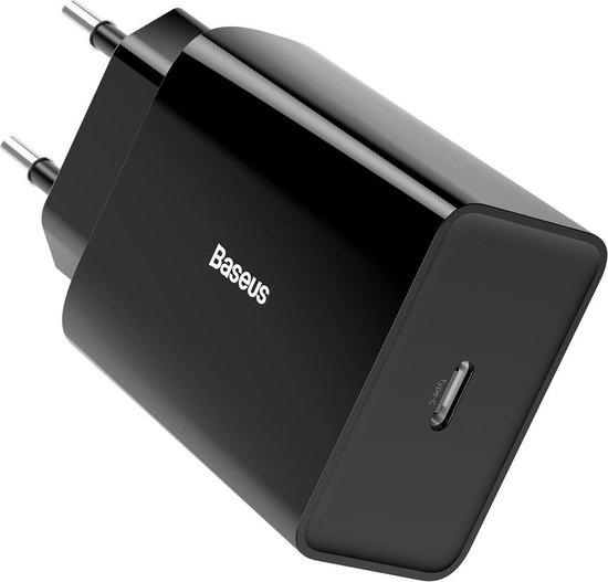 Chargeur / Prise USB C - 18W - 3A - Chargeur Fast - Convient pour Apple  iPhone 12 - Zwart | bol.com