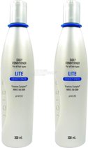Joico Lite Daily Conditioner - Haarverzorging glans conditioner styling - 2 x 300 ml