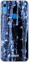 Huawei Y6s Hoesje Transparant TPU Case - Icicles #ffffff