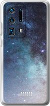 Huawei P40 Pro+ Hoesje Transparant TPU Case - Milky Way #ffffff