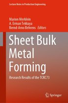 Lecture Notes in Production Engineering - Sheet Bulk Metal Forming