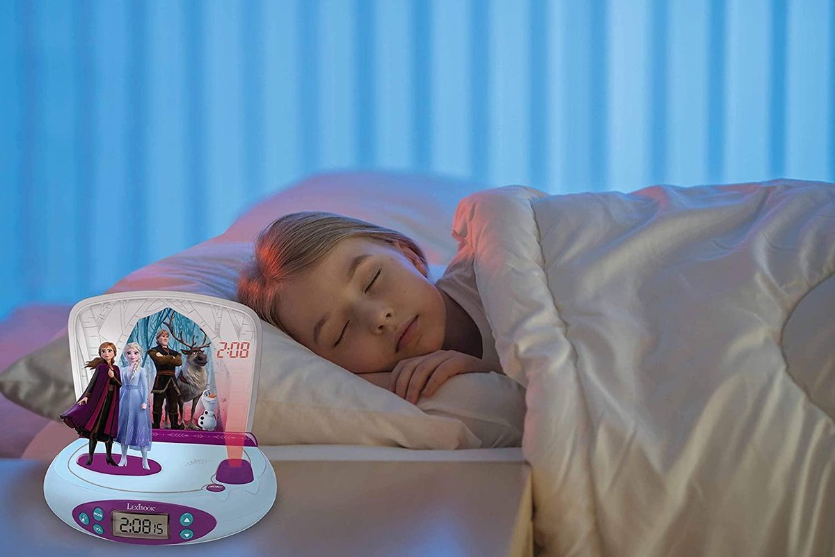 Disney Frozen wekkerradio met projectie - Disney speelgoed - frozen speelgoed |