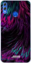 Honor 8X Hoesje Transparant TPU Case - Roots of Colour #ffffff