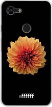 Google Pixel 3 XL Hoesje Transparant TPU Case - Butterscotch Blossom #ffffff