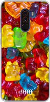 Xiaomi Pocophone F1 Hoesje Transparant TPU Case - Gummy Bears #ffffff