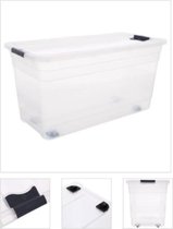Opbergbox 'Easy Roll' 83L Transparant
