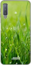 Samsung Galaxy A7 (2018) Hoesje Transparant TPU Case - Morning Dew #ffffff