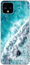 Google Pixel 4 Hoesje Transparant TPU Case - Perfect to Surf #ffffff