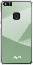 Huawei P10 Lite Hoesje Transparant TPU Case - Fresh Geometric #ffffff