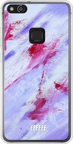 Huawei P10 Lite Hoesje Transparant TPU Case - Abstract Pinks #ffffff