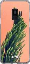 Samsung Galaxy S9 Hoesje Transparant TPU Case - Waving Plant #ffffff