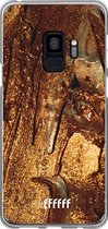 6F hoesje - geschikt voor Samsung Galaxy S9 -  Transparant TPU Case - Lets go Gold #ffffff