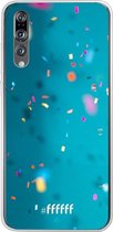 Huawei P20 Pro Hoesje Transparant TPU Case - Confetti #ffffff