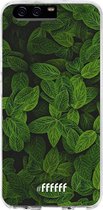 Huawei P10 Hoesje Transparant TPU Case - Jungle Greens #ffffff