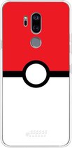 LG G7 ThinQ Hoesje Transparant TPU Case - Pokeball #ffffff