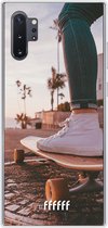 Samsung Galaxy Note 10 Plus Hoesje Transparant TPU Case - Skateboarding #ffffff