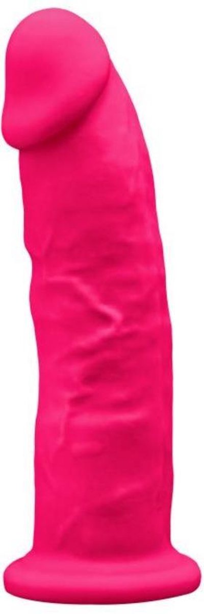 SILEXD - Dildo met Zuignap - Model 2 - 19 cm - Roze