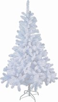 Witte kunst kerstboom/kunstboom 180 cm - Kunst kerstbomen / kunstbomen