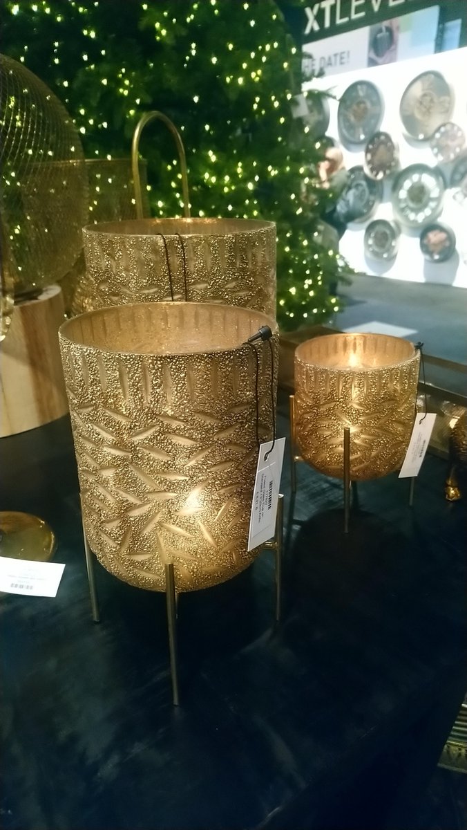 Theelichthouder op standaard kandelaar kaarsenhouder kerst kerstverlichting