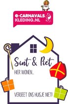 Sinterklaas Raambord | Sinterklaas decoratie | Sint & Piet