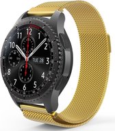 Bandje geschikt voor Samsung Watch 3 41mm - Goud Milanese Band