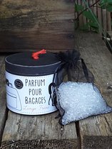 Natuurlijk parfum voor je bagage, geur wasdraadfris