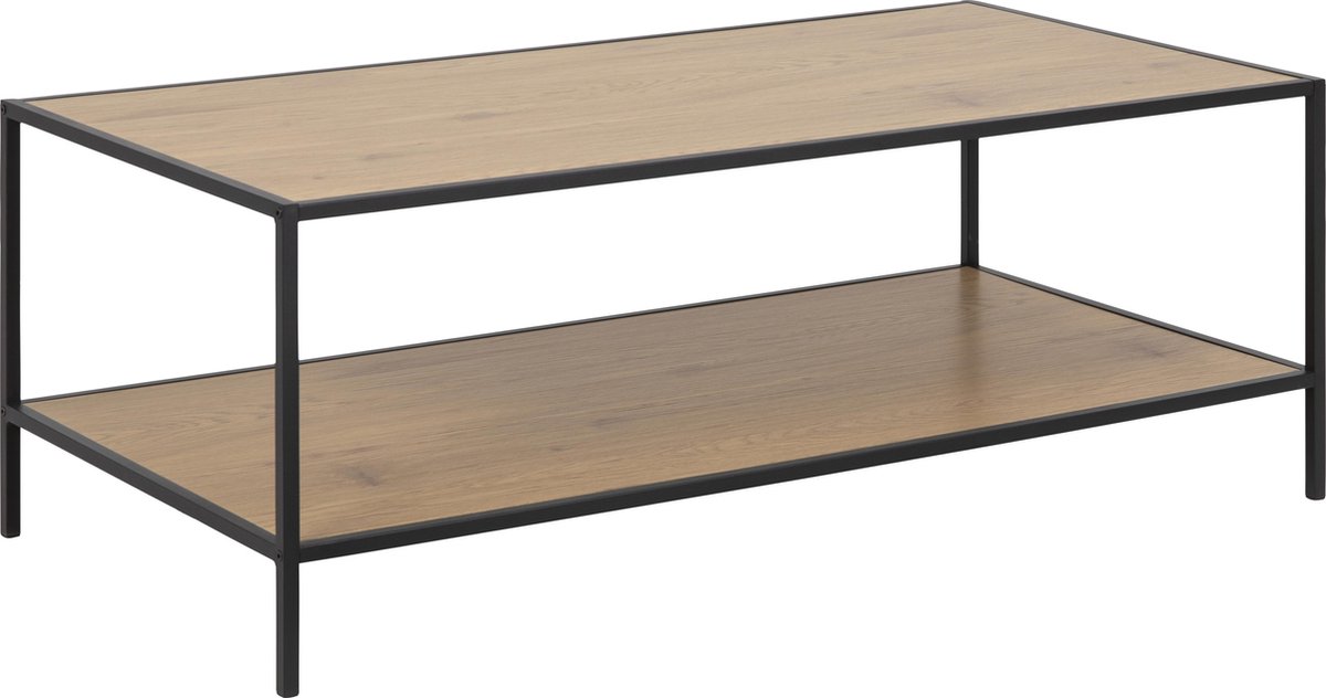 Salontafel Sabro 120 x 60 cm met onderblad